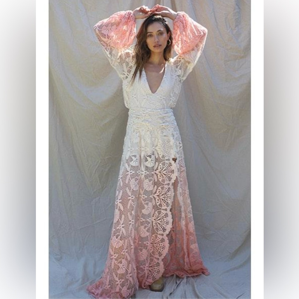 SOLD Reflection Lapis Gown